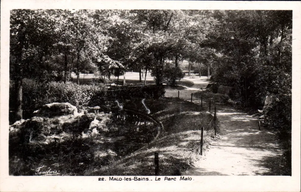 Malo-les-Bains — O Parque Malo — Fauchois - Frente