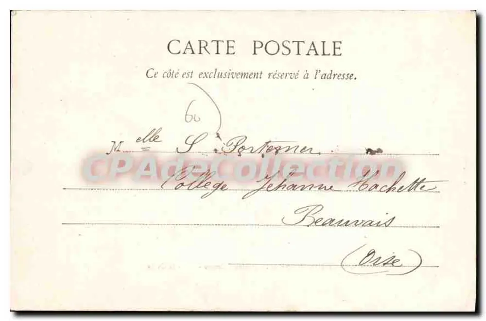 Floresta de Compiègne — Caça a cavalo — Após a curée — P. Champleijus, n°46 - Verso