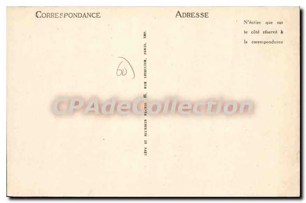 Compiègne — O Ponte (Séjourné, engenheiro) — LL - Verso