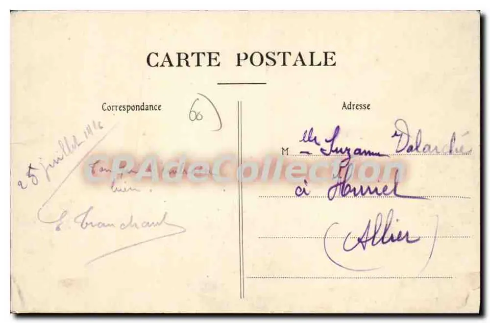 ROYE-sur-MATZ (Oise) — Il Castello (lato Nord) — Editore H. Capaumont a Lassigny (Oise) - Verso