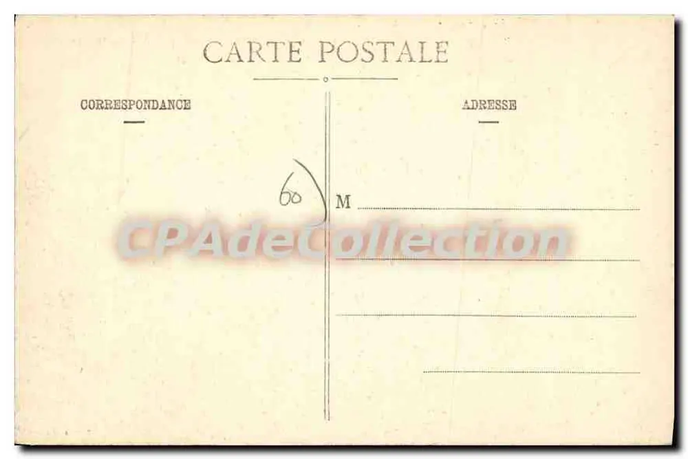 Senlis (Oise) — Ruínas do Castelo Henri IV e Ruínas Romanas (século IV) — n°71 - Verso