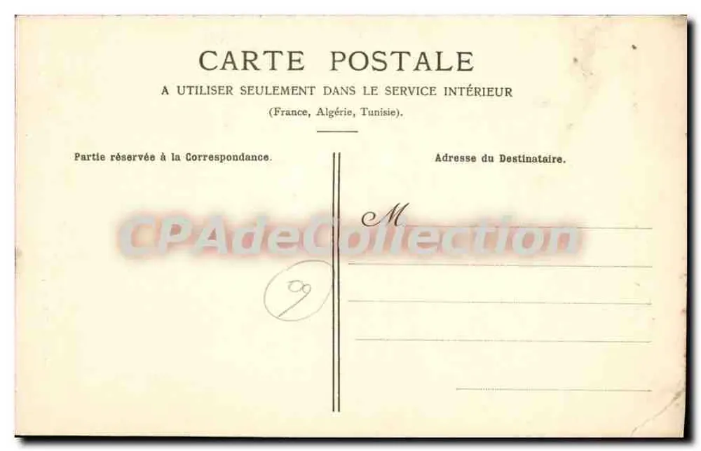 Beauvais — Maison aux Faïences — Edizione artistica, N° 42 - Verso