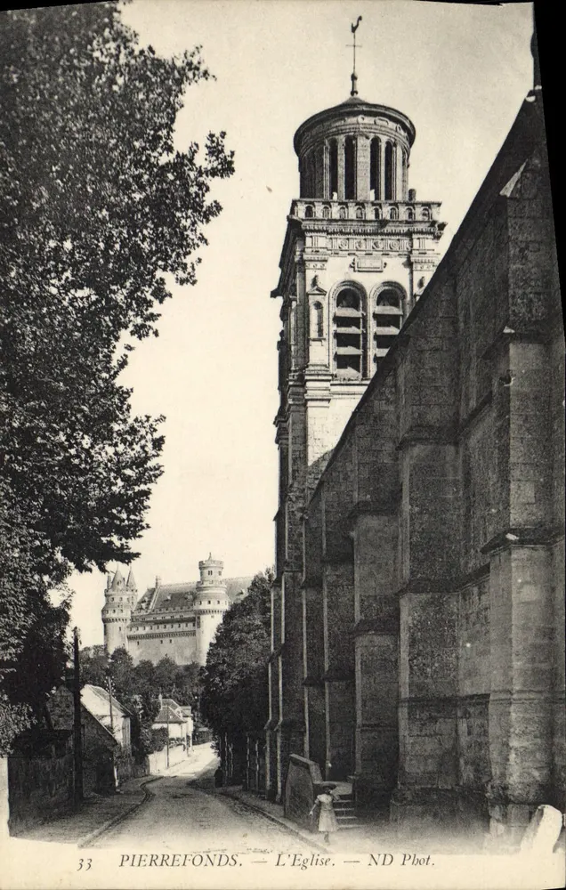 PierreFonds — Nhà thờ — ND Phot. - Mặt trước