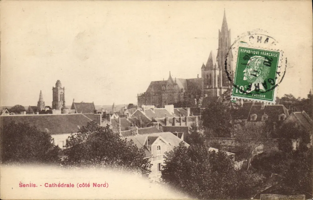 Sénilis - Catedral (lado norte) — editor Brugère & Cie, Paris - Frente