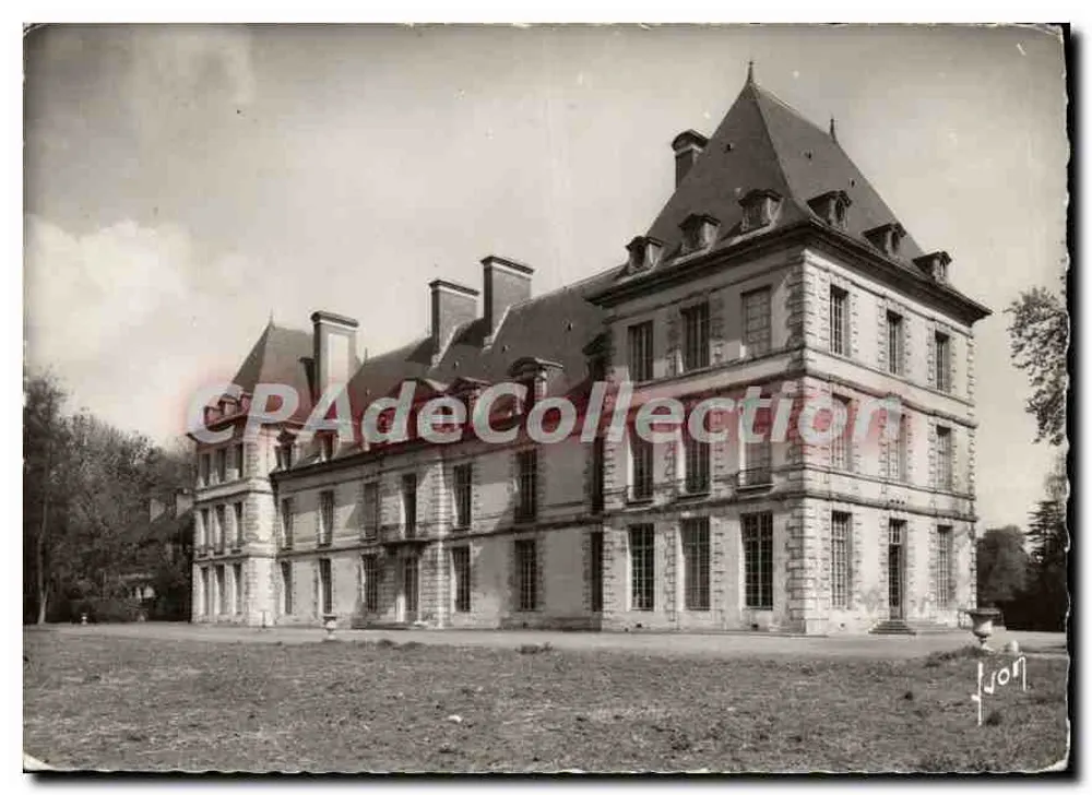 Schloss Mortefontaine — Südseite — Éditions d'Art Rue Mortel, Paris - Vorderseite