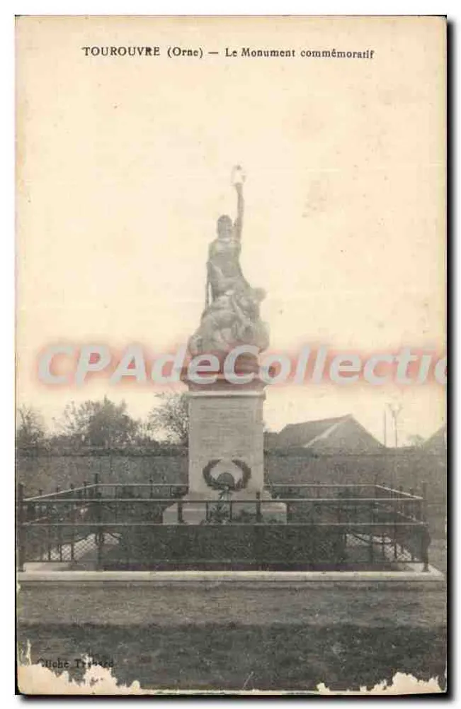Tourouvre (Orne) — Il Monumento commemorativo — Editore: Miche Tréhand - Recto