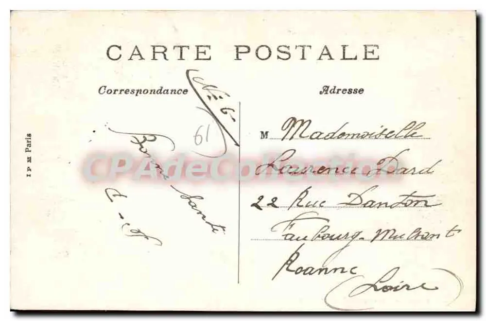 BAGNOLES-de-l'ORNE — Entrada dos Termas — A. D. - Verso