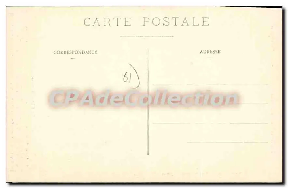 Mortagne (Orne) — Portal Saint-Denis, Reste des befestigten Schlosses — Laigle, Verlag - Rückseite