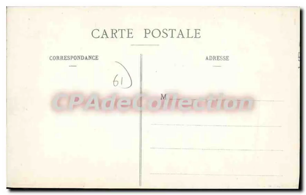 Bagnole-de-l'Orne — Le Bois-Joli — editor desconhecido, número de série não visível - Verso