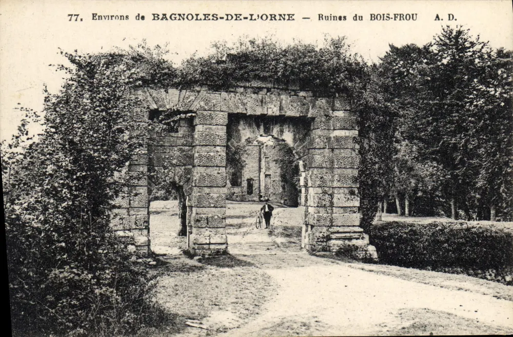 Ruinen von Bois-Frou — Umgebung von Bagnoles-de-l'Orne — A.D. - Vorderseite