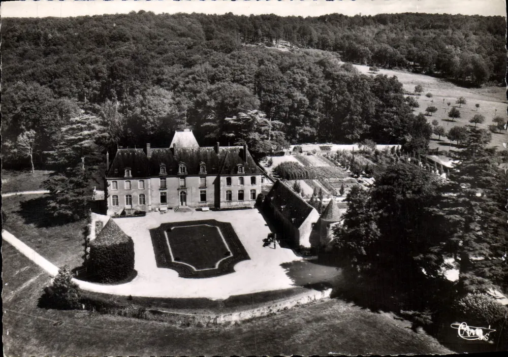 L'Hermitière (Orne) — Vista aérea — El Castillo — Éditions Aériennes - Anverso