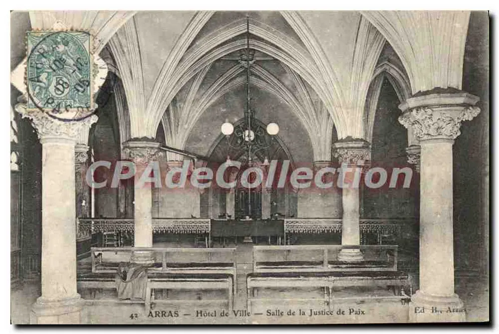 Arras — Rathaus — Gerichtssaal — Ed. B., Arras - Vorderseite
