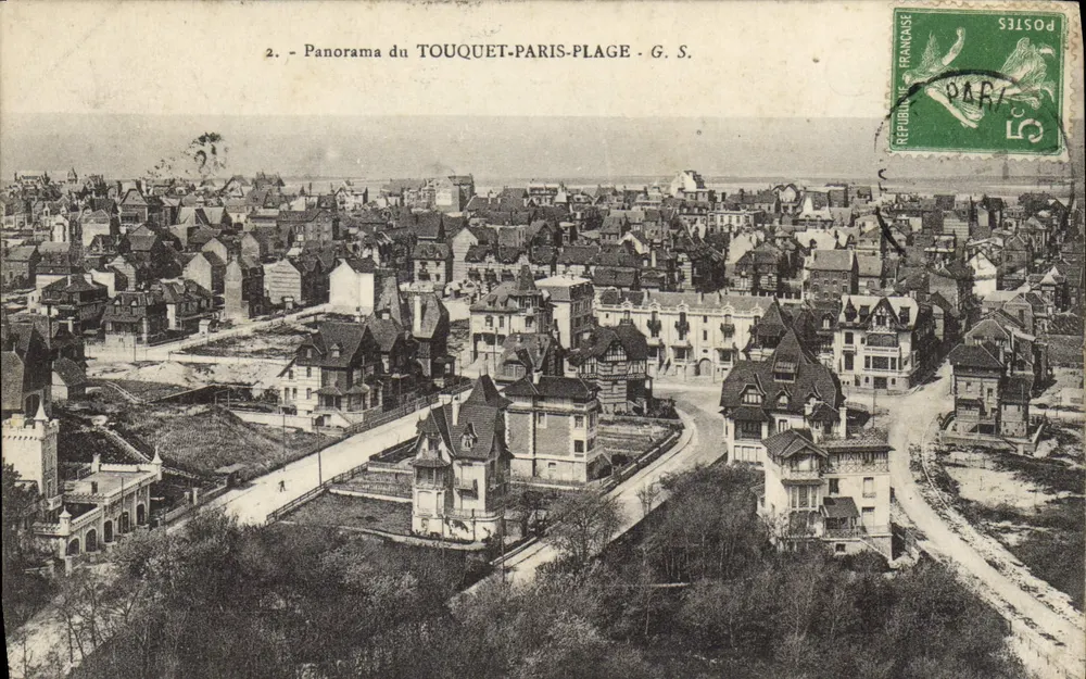 Panorama do TOUQUET-PARIS-PLAGE - G. S. - Frente