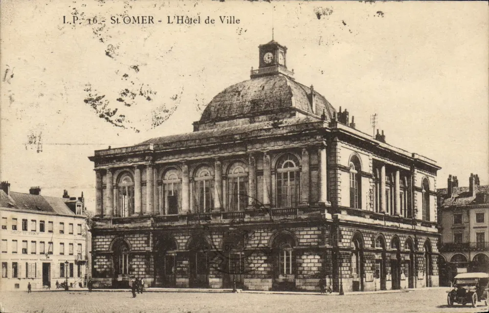 St-OMER - O Hotel de Ville — L.P. 16 — Editor desconhecido - Frente