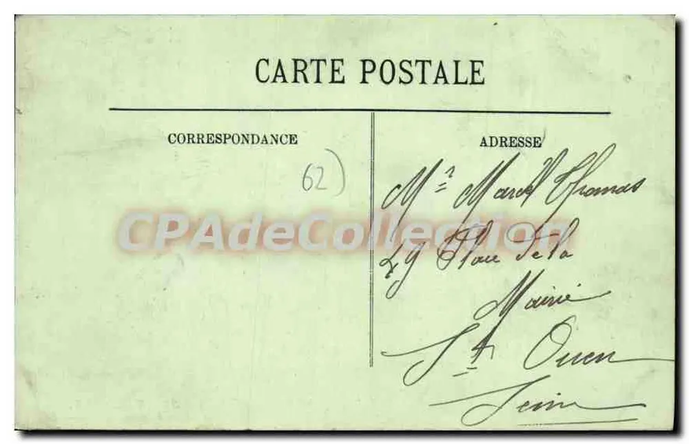 Wimereux — O Banho com Maré Alta — editor desconhecido, n° 31 - Verso