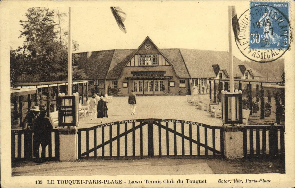 LE TOUQUET-PARIS-PLAGE - Lawn Tennis Club du Touquet — Octotor, librairie Paris-Plage - Vorderseite