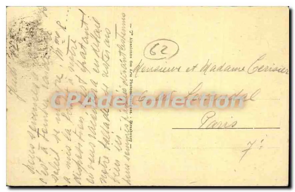 LE TOUQUET-PARIS-PLAGE - Lawn Tennis Club du Touquet — Octotor, librairie Paris-Plage - Rückseite