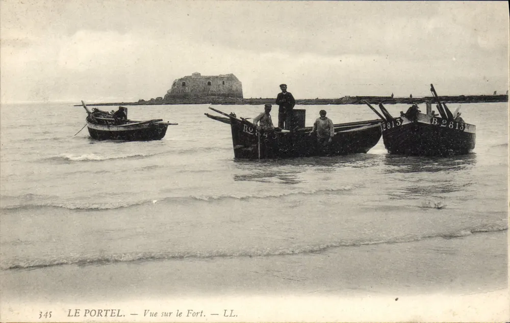 Le Portel — Vista do Forte — LL. n°345 - Frente