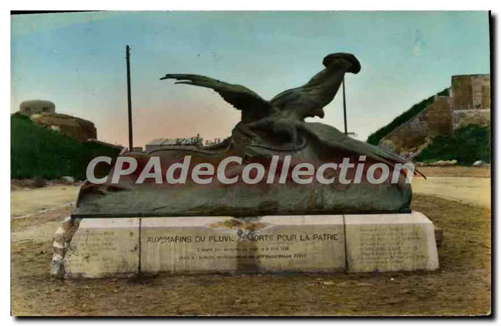 Monument Pluviose — Calais — Wszystkim Marynom Pluviose, którzy zginęli za Ojczyznę - Awers