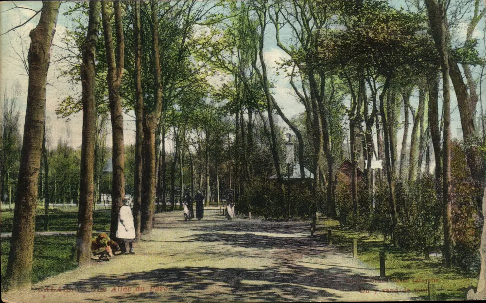 Balaclère - Uma Avenida do Parque — editor desconhecido, número de série não visível - Frente