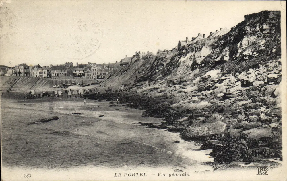 Le Portel — Vista geral — IND Phot. - Frente