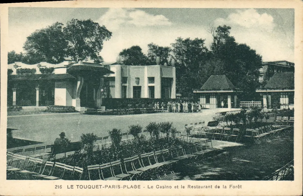 Le Touquet-Paris-Plage — Das Casino und das Restaurant de la Forêt — Sonderausgabe, Nr. 216 - Vorderseite