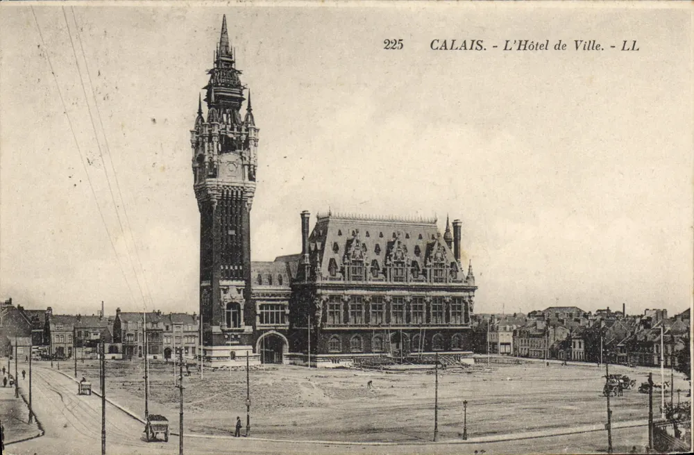 Calais - L'Hôtel de Ville - LL - Awers