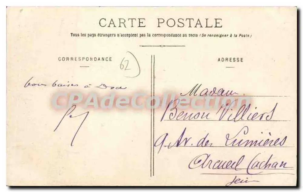 Calais - A Praia — Editora L.D., B., 19. - Verso