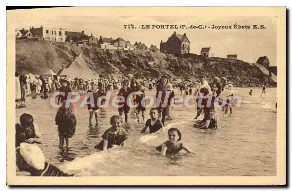 Le Portel (P.-de-C.) — Alegres Brincadeiras E.S. — n°774 - Frente