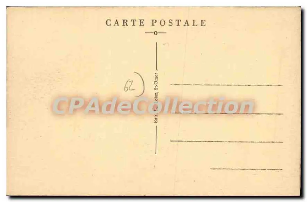 Saint-Omer (P.-de-C.) — Het Paleis van Justitie - Achterkant