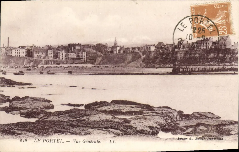 Le Portel — Vista Geral — Edição do Bazar Portelois - Frente