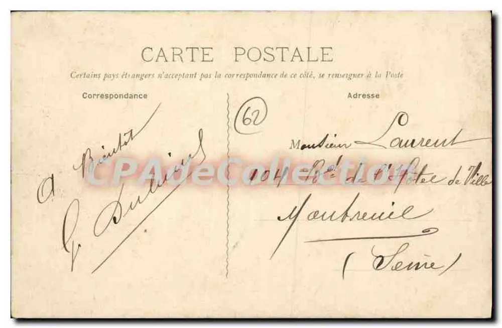 Le Portel — Train de Plaisir — Mittagessen auf den Felsen — S.N. <ir. Le Portel - Rückseite
