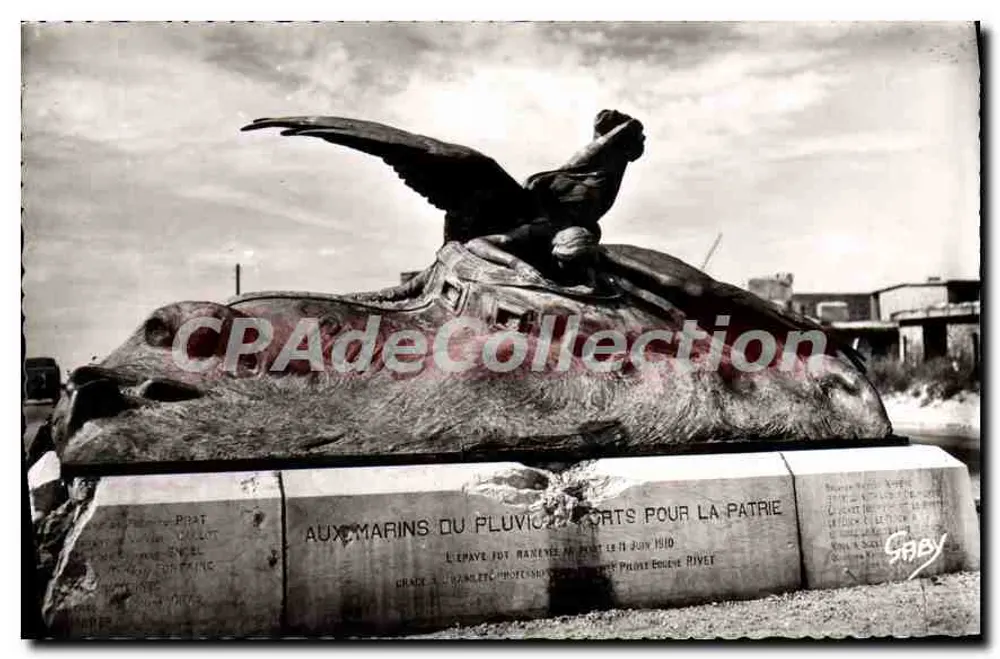 Pluviose-Denkmal — Calais — Verlag Gaby - Vorderseite