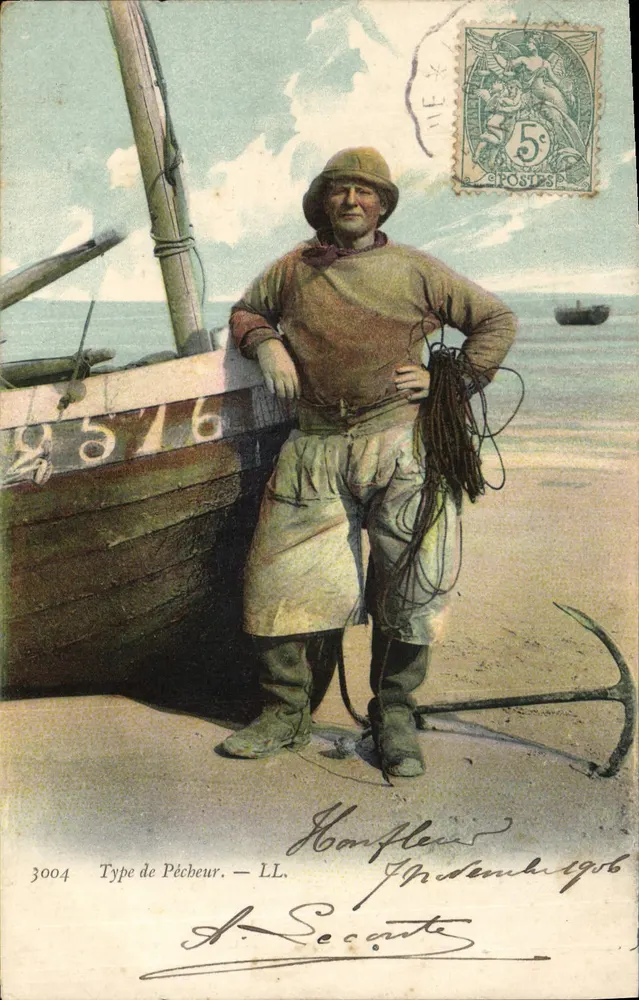 Pescador — Tipo de Pescador — LL, n°3004 - Frente