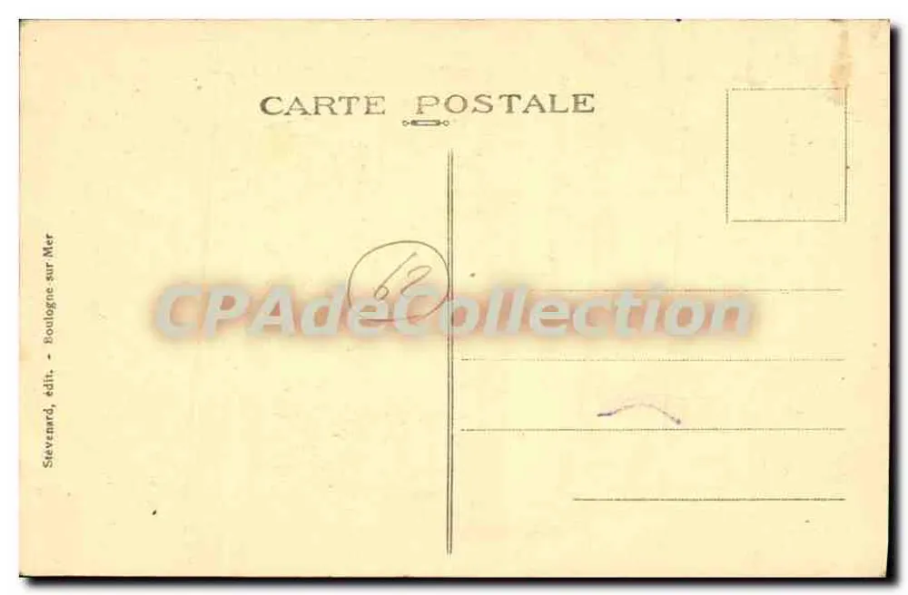 Wimille (P.-de-C.) — Der Calvarienberg des Friedhofs — B.S. 1575 - Rückseite