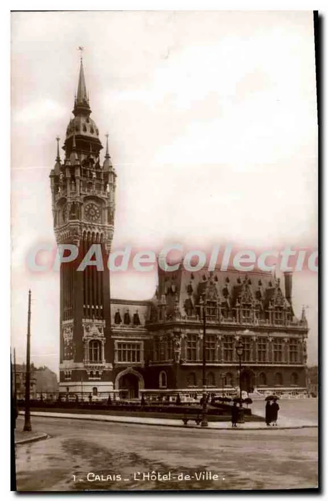 Calais - O Hotel de Ville - Frente