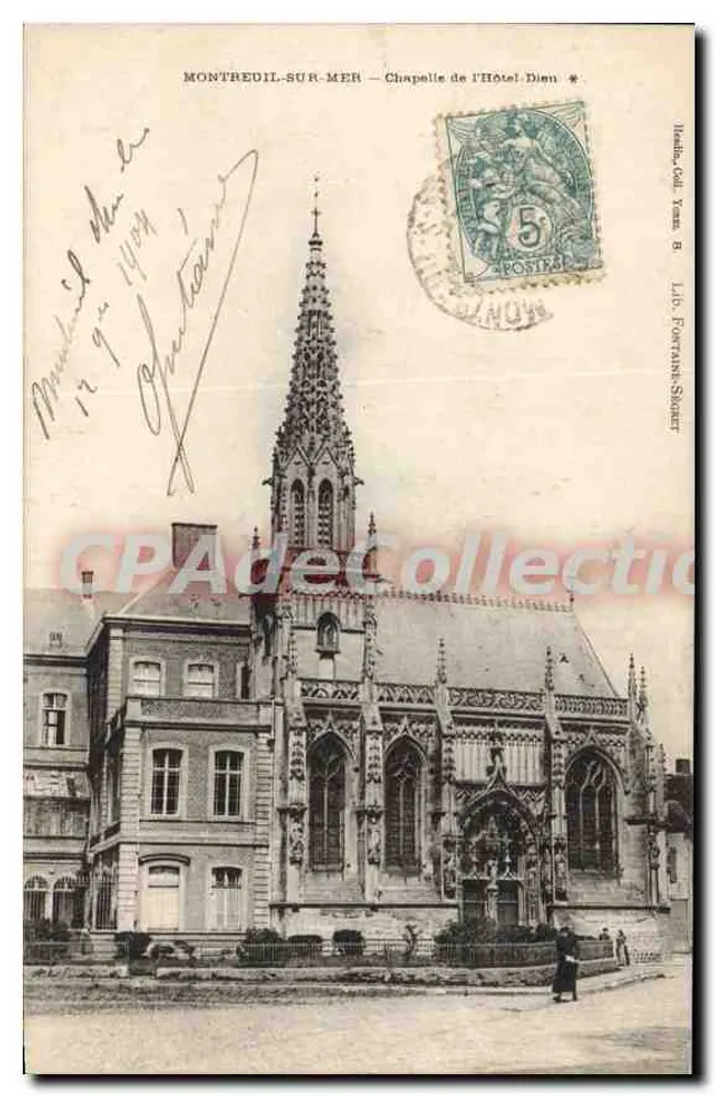 Montreuil-sur-Mer — Kapelle des Hôtel-Dieu — Lib. Fortmann-Schaefer - Vorderseite