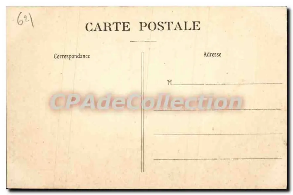 Boulogne-sur-Mer — Junge Garnelenfischerin — E.D. 153 - Rückseite