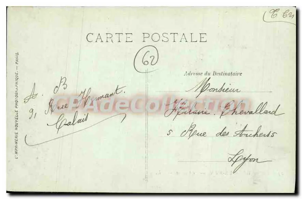 Boulogne-sur-Mer — Das Casino — LL. - Rückseite