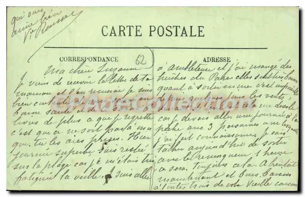 Boulogne-sur-Mer — Torpedoboots im Hafenbecken — LL. n°19 - Rückseite