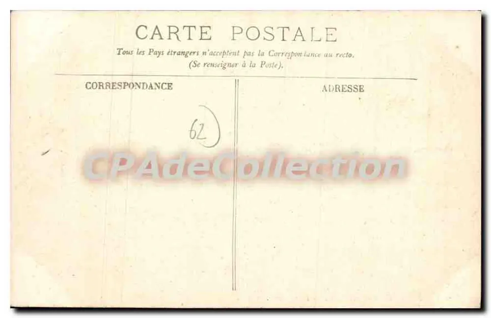 Boulogne-sur-Mer — Het Kasteel — LL. — n° 2778 - Achterkant
