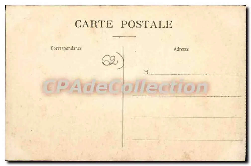 Boulogne-sur-Mer — Ein Stück des Hafens — E. Dejonghe, Verlag - Rückseite