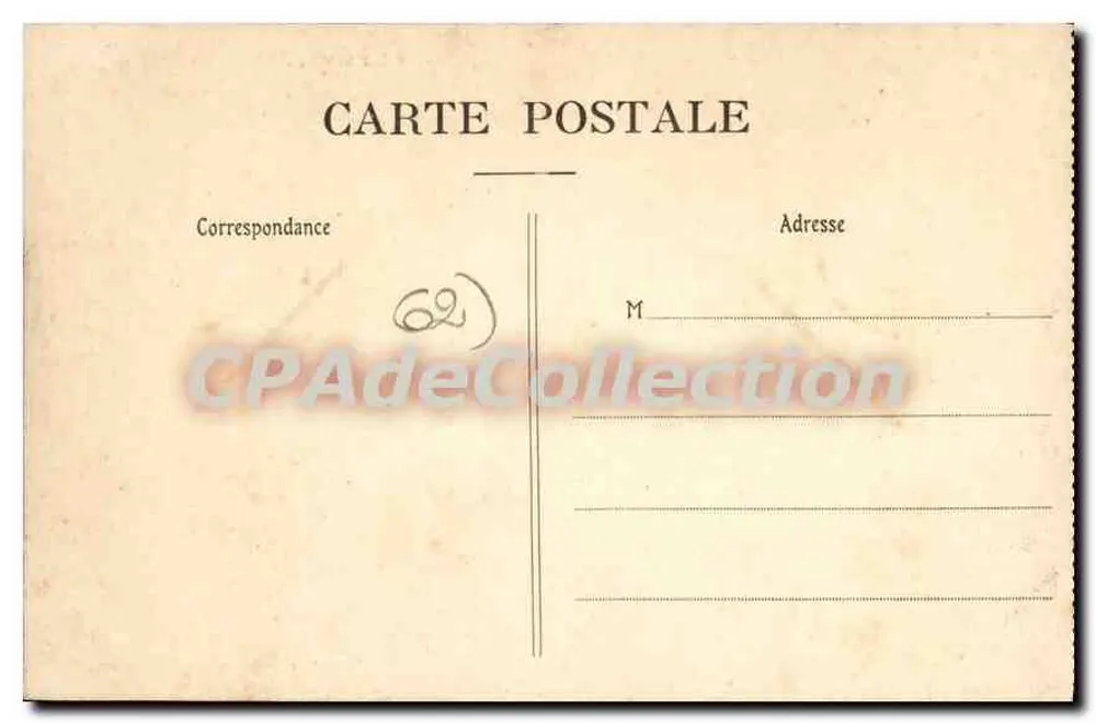 Boulogne-sur-Mer — Die Ausfahrt des Kanals durch die Fischerboote — E. D. 99, Verlag C. Driopagne, Boulogne-sur-Mer - Rückseite