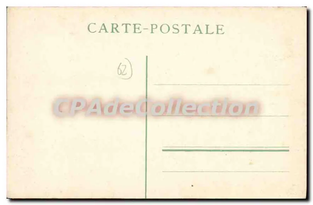 Boulogne-sur-Mer — vista do porto e dos cais — editor desconhecido, número de série 62 - Verso