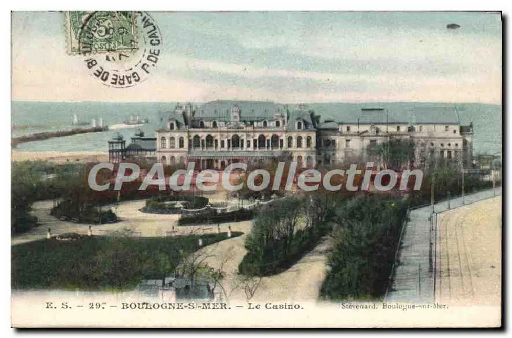 Boulogne-sur-Mer — Das Casino — Stevenard, Boulogne-sur-Mer - Vorderseite