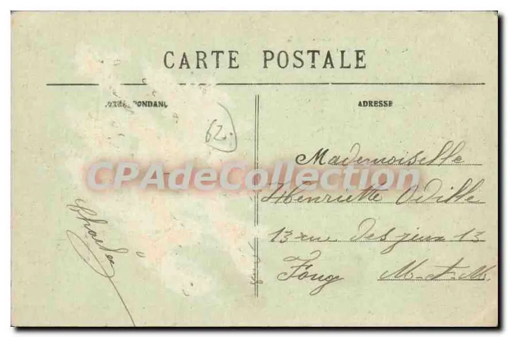 Boulogne-sur-Mer — Quai des Bassins — Stevenard, Verlag Boulogne-sur-Mer - Rückseite