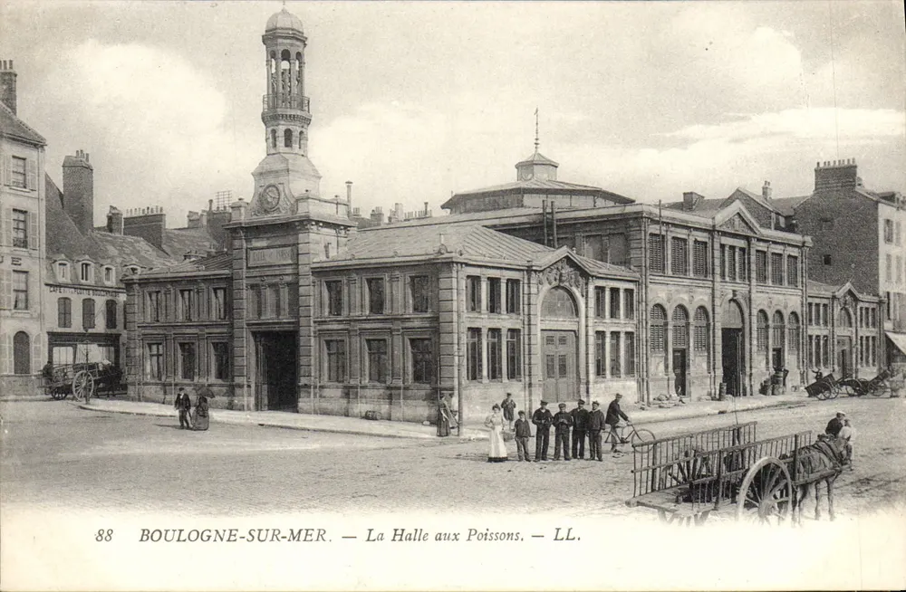Boulogne-sur-Mer — Die Halle aux Poissons — LL. n°88 - Vorderseite