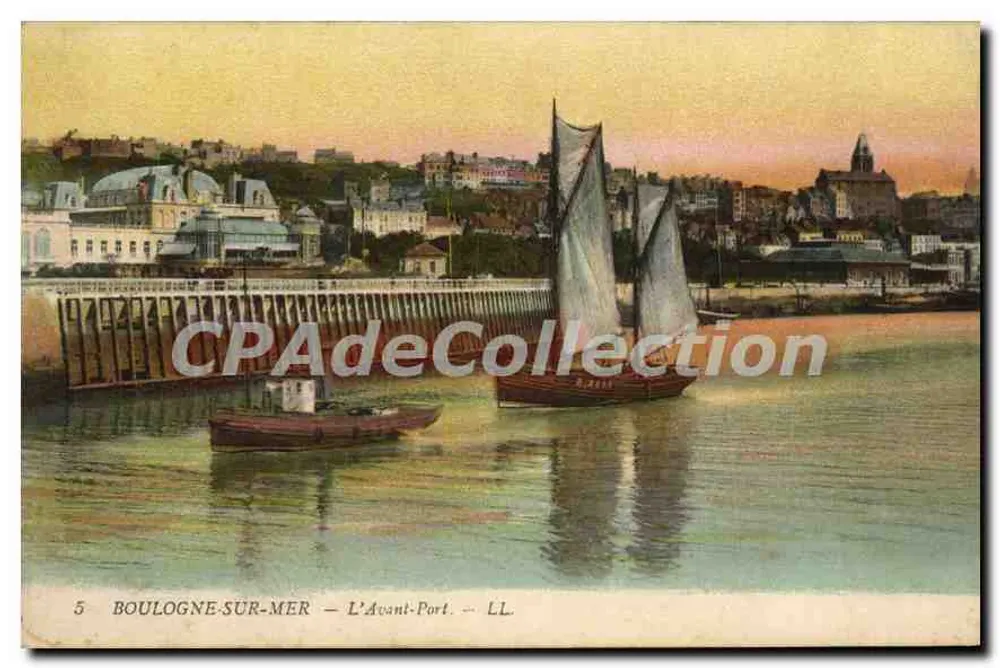Boulogne-sur-Mer — Der Avant-Port — LL - Vorderseite