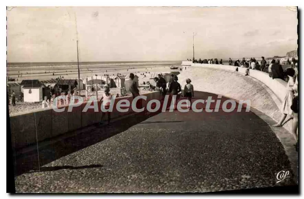 La Rampe conduisant à la Plage — Berck-Plage — editore CPAP - Recto