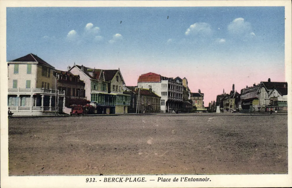 Berck-Plage — Place de l'Entonnoir — n° 932 - Frente